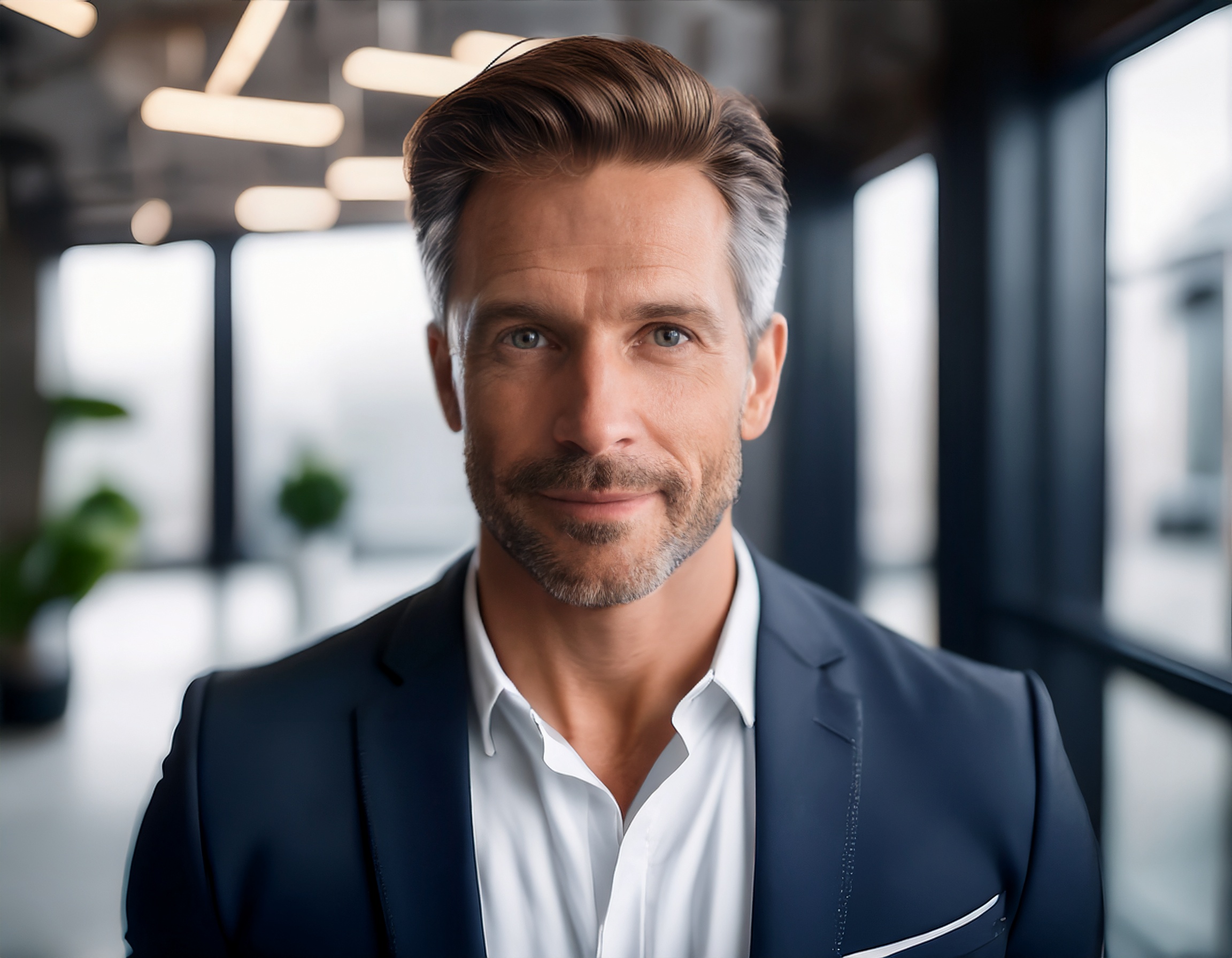 Porträt von Bernd Rumpf in einem professionellen Setting.