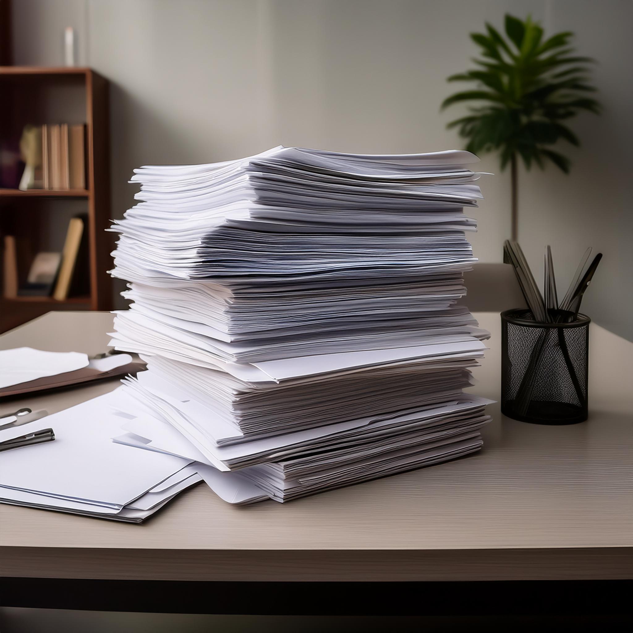 Komplexe Steuerberatungsdokumente